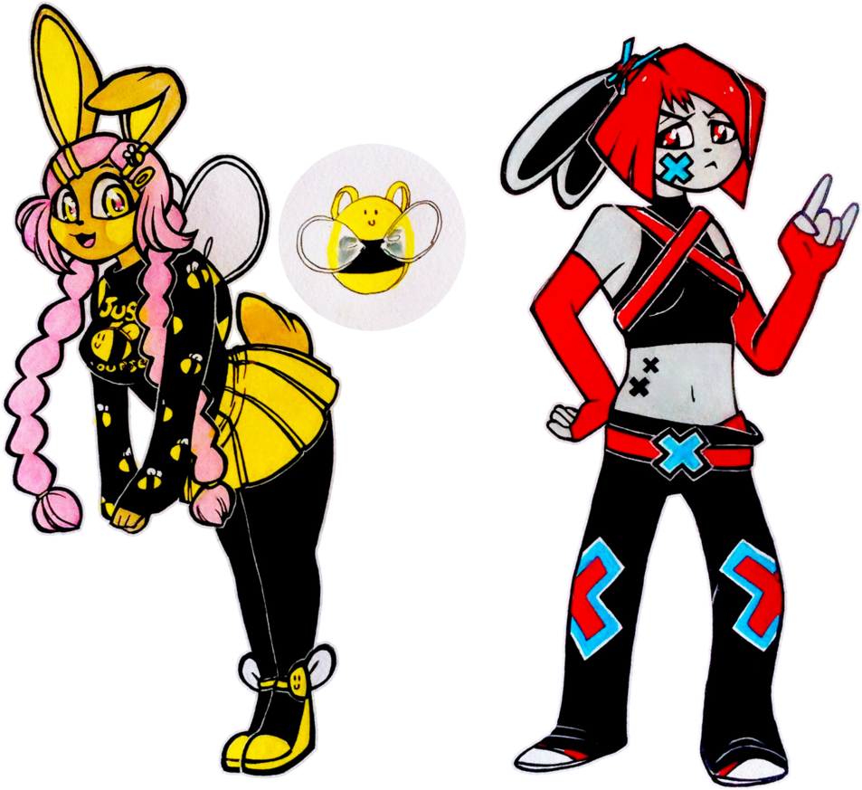 Pun Bun Adopts By Cmoontoon - Cartoon (1024x927)