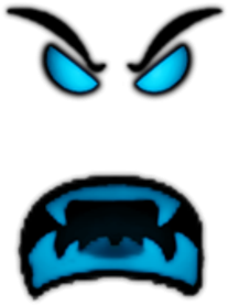 Clip Art Vector Of Grandma Face Woman With Bun Hair - Roblox Faces (420x420)