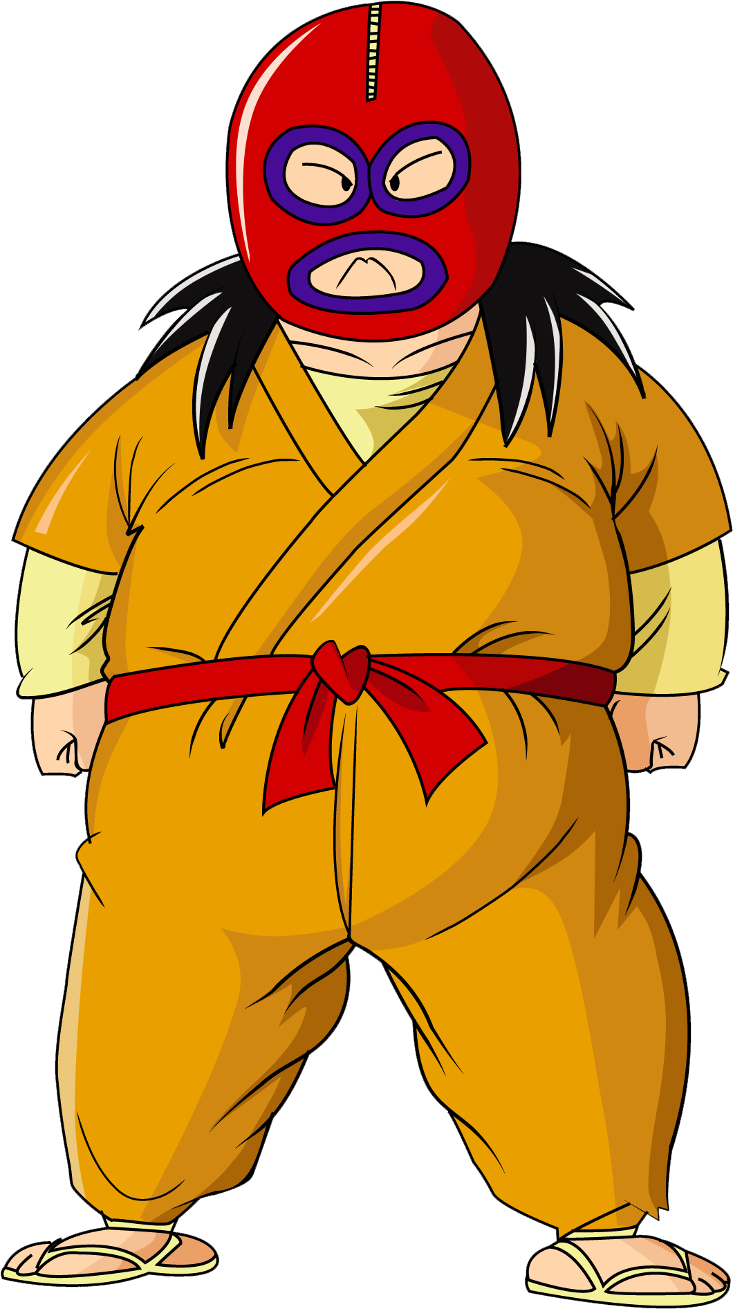 Yajirobe Mask By Dragonballzgtfighter Yajirobe Mask - Dragon Ball Z Yajirobe (1500x2000)