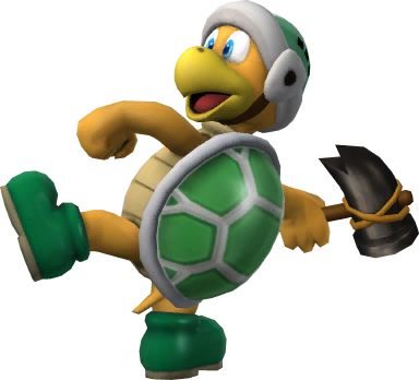 Hammer-bro - Hammer Bro Smash Bros (384x348)