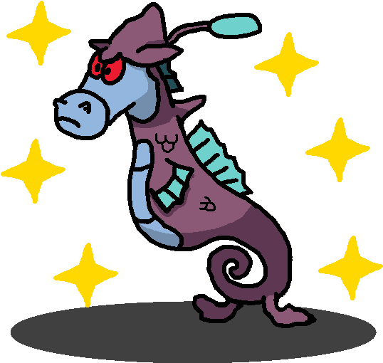 Shiny Skrelp Mystery The Seahorse By Shawarmachine - Shiny Skrelp (600x600)