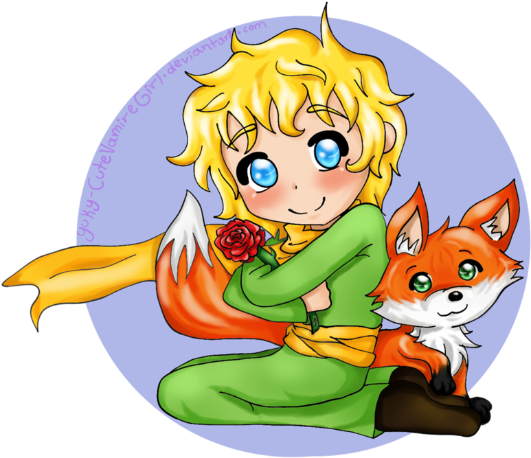 Le Petit Prince~ By Yuky-cutevampiregirl - Principito Anime (1023x763)