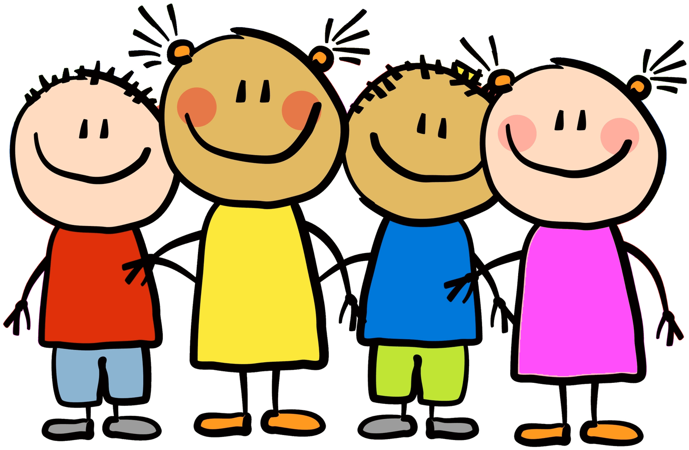 Toddler Time - Friends Clipart (1400x930)