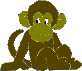 Mono Colombiano Png Images - Chimpanzee (424x600)