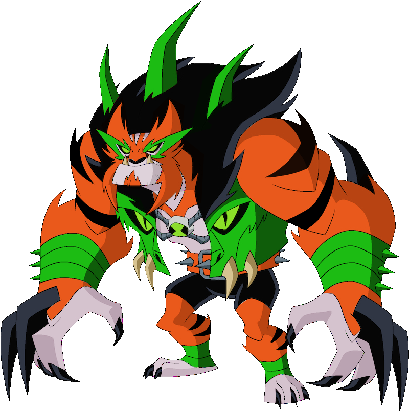 -body Colors Transferred To Multicolored Mane - Ben 10 Omniverse Ultimate Rath (810x813)