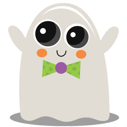 Ghost Clipart Cute Baby - Cartoon (432x432)
