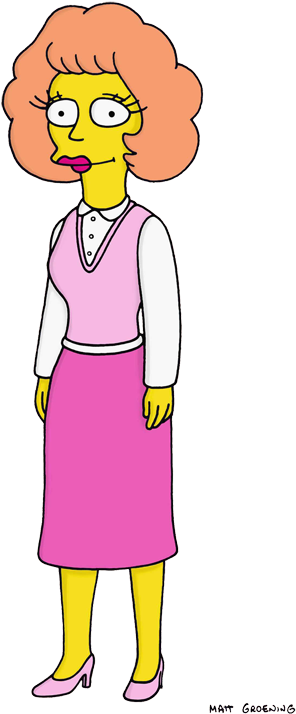 Maude Flanders - Ned Flanders And Wife (542x800)