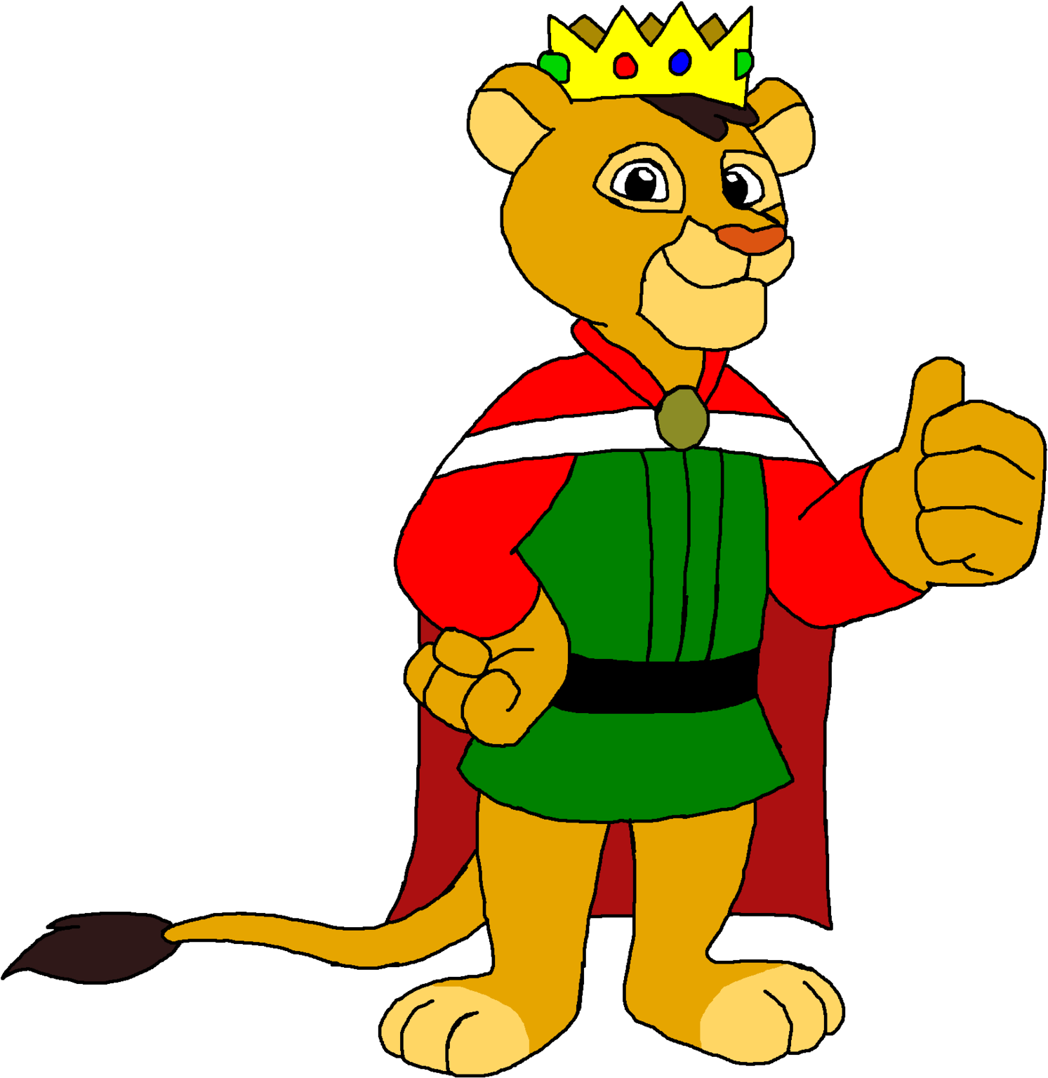 Prince Little Simba - Prince (1600x1640)