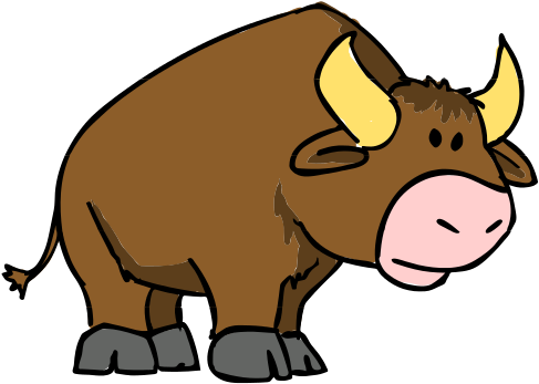 Bull Clip Art Images Free For Commercial Use - Pressenza (500x360)