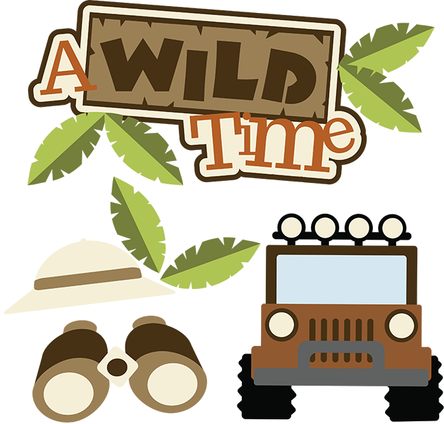 Safari Png - Safari Jeep Clipart (648x619)