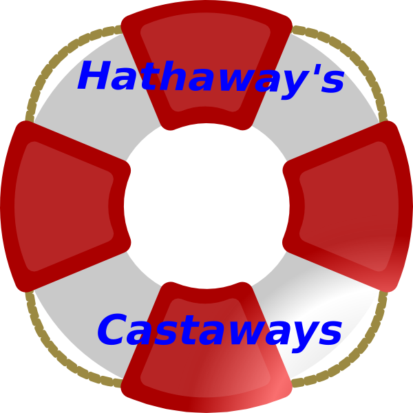 Life Saver Castaway Sign Clip Art At Clker - Boia Salva Vidas Vetor (600x600)