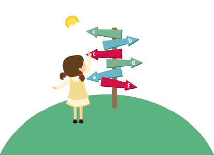 Little Girl - Cartoon (437x317)