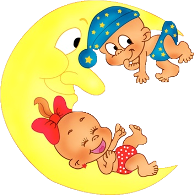 Funny Cartoon Baby Clipart - Cute Baby Girl And Boy Cartoon (400x400)