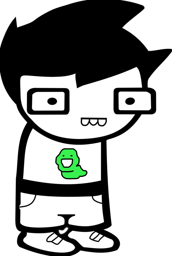 John 'zoosmell Pooplord' Egbert By Dead On Demand - Homestuck John Egbert (600x892)
