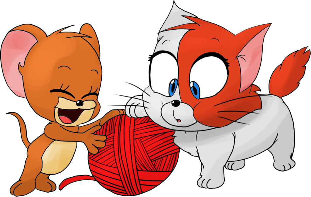 A Game Of Kitten And Mouse By Juacoproductionsarts - Tom And Jerry The Unshrinkable Jerry Mouse (1024x649)