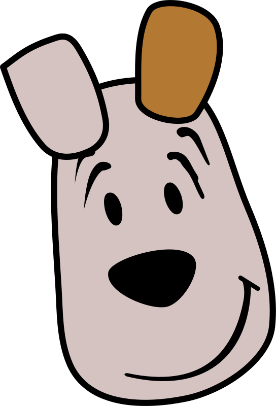 Free Vector Reksio's Muzzle By Rones - Reksio Png (544x800)