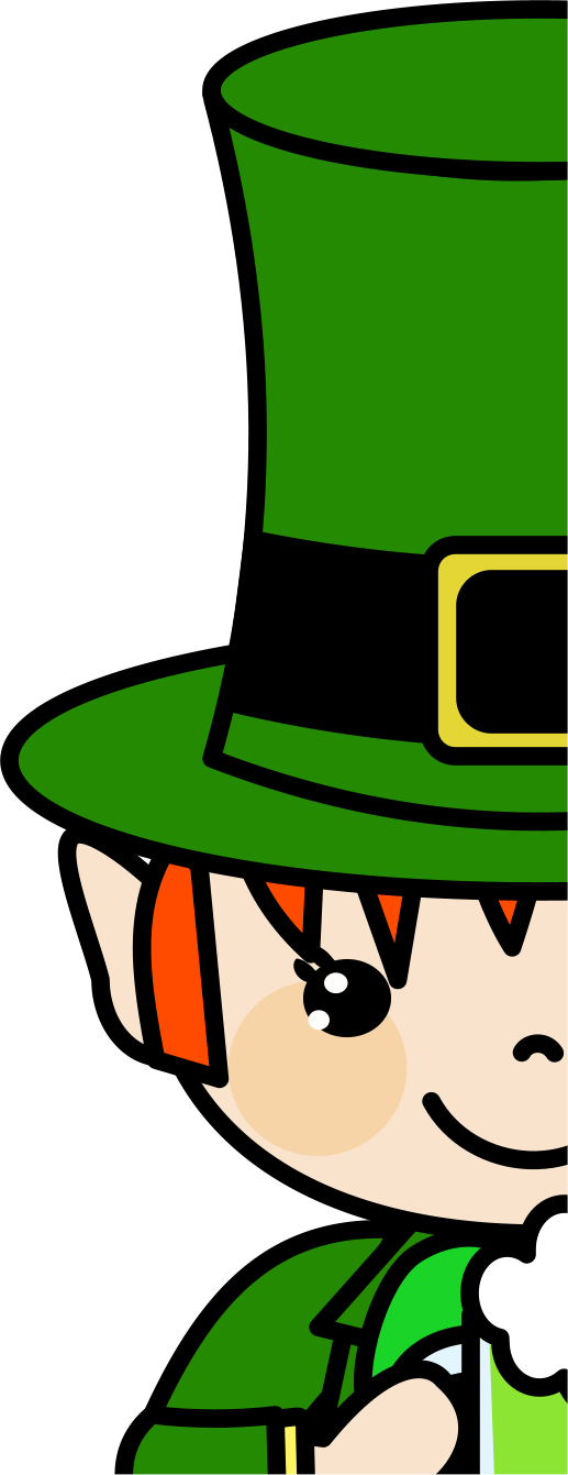 Kawaii Leprechaun " - Kawaii Leprechaun " (517x1341)