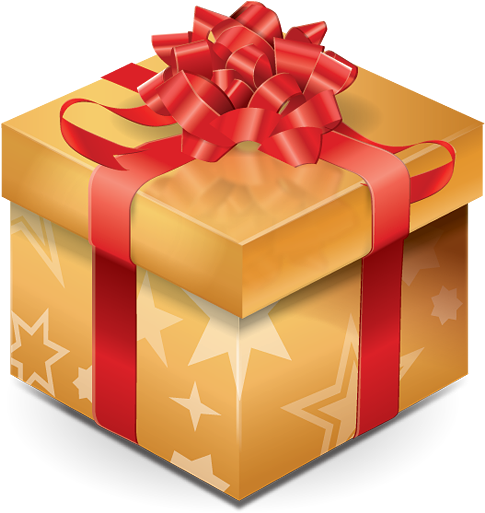 Present Png Photo - Hediye Paketi Animasyon Png (512x512)