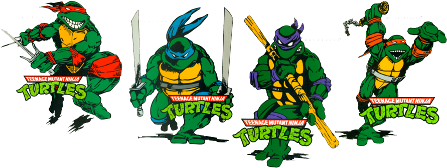 Ninja Turtles Clipart Cartoon - Teenage Mutant Ninja Turtles Png Free (900x563)