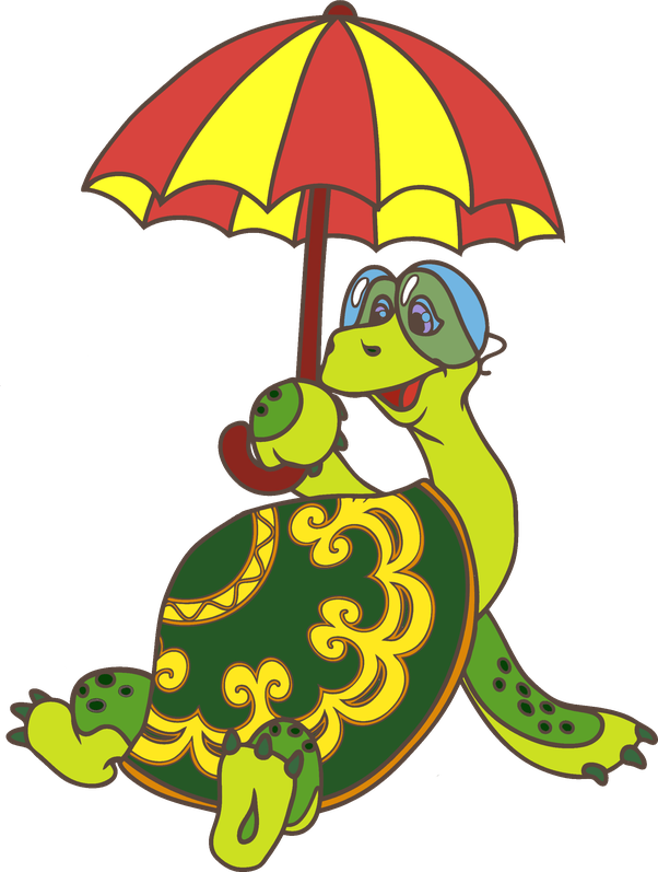 Well Then He Would Have To Buy Himself An Umbrella - Львенок И Черепаха Png (602x797)