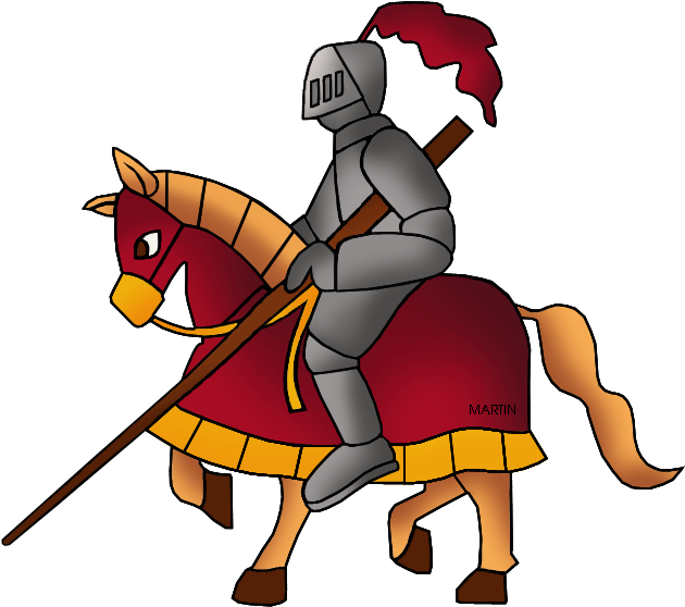 Knight Clip Art - Feudalism In The Middle Ages (664x576)
