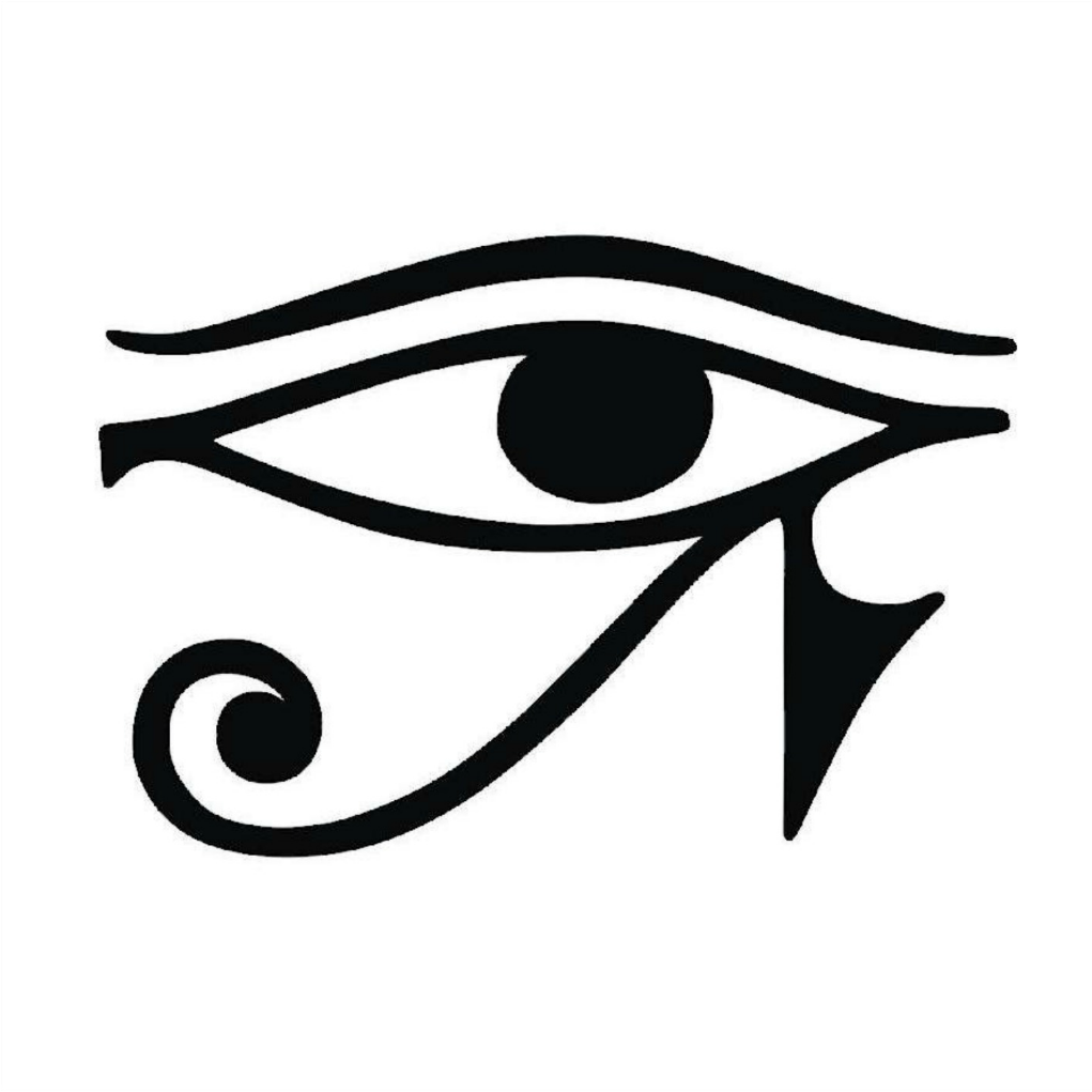 Eye Of Rha - Eye Of Horus Tattoo (1416x1416)