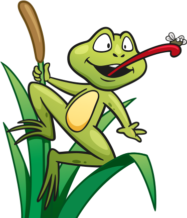 Clipart Sevimli Kuş - Frog (468x433)