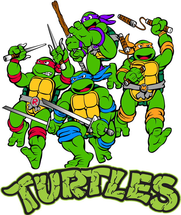 Ninja Turtle Shell Vector - Teenage Mutant Ninja Turtles (1024x1024)