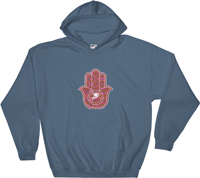 Hamsa Hoodie - Free Vegan Hugs Unisex Hoodie, Vegan Clothing, Vegetarian (1000x1000)