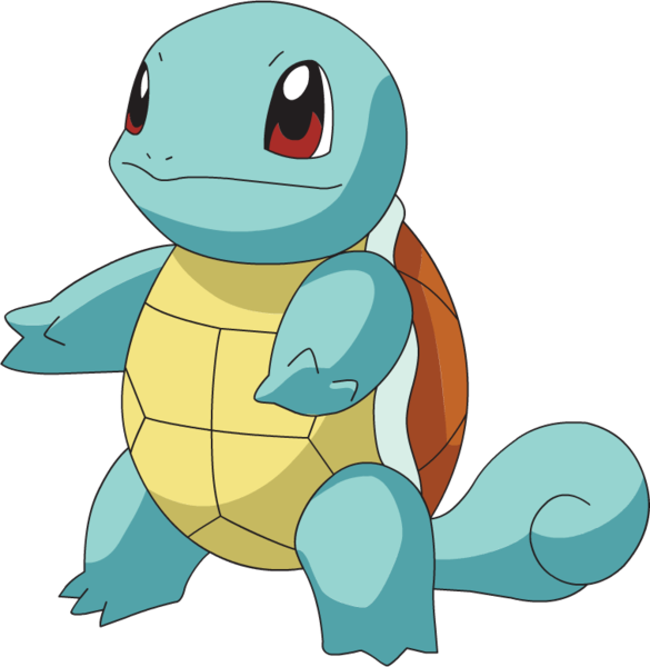 Squirtle Is A Small, Light-blue Pokémon With An Appearance - Squirtle Png (758x777)