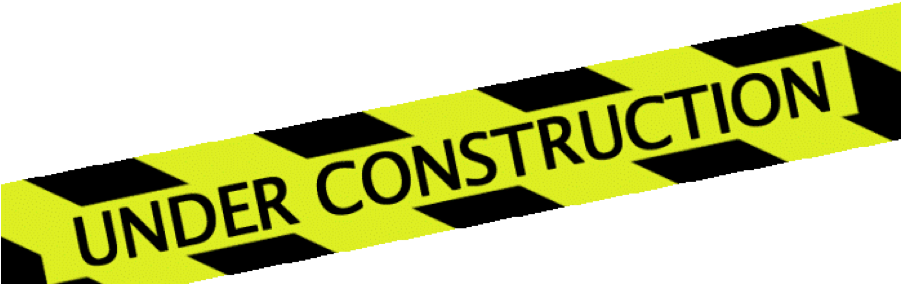 Construction Tape Clipart - Work In Progress Tape (900x291)