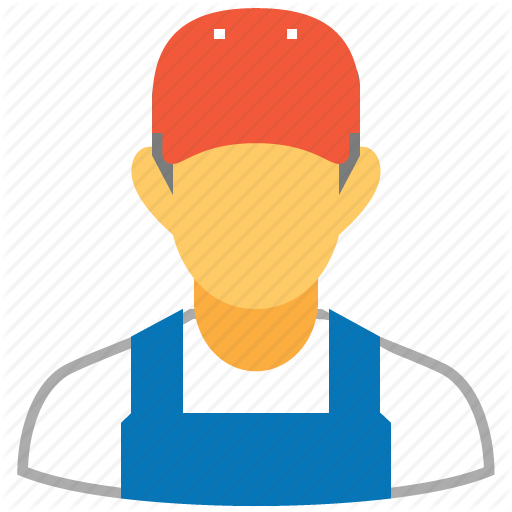 Road Worker 1 Icon - Job Icon No Background (512x512)