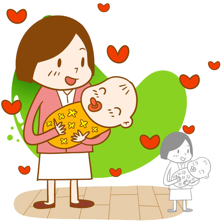 Woman Infant Clip Art - Woman Infant Clip Art (500x500)