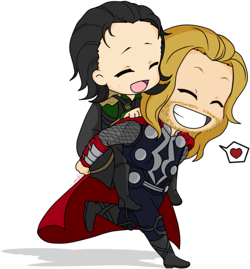Brother Love By Mibu No Ookami - Thor And Loki Lockscreen (871x916)