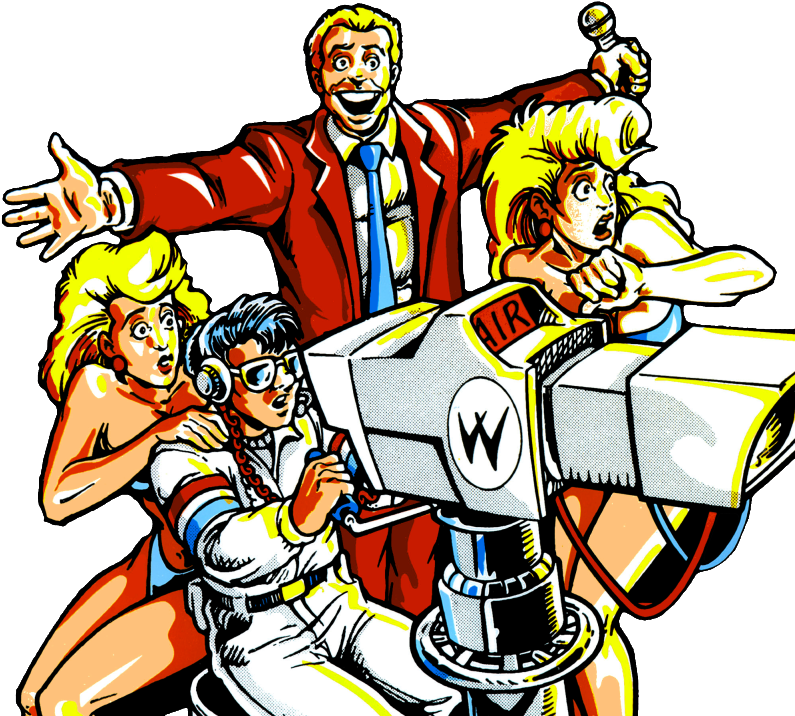 Smash Tv Or Total Carnage Control Panels [archive] - Cartoon (796x800)