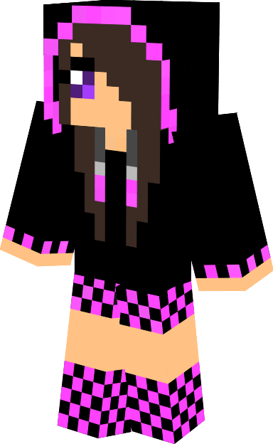 Clipart - Minecraft Skins Names Girl (384x624)