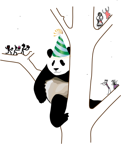 Panda Clip Art (504x599)
