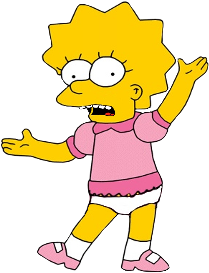 Lisa Simpson's Pink Dress Cut In Half By Darthranner83 - Lisa Simpson Pink Dress (782x990)