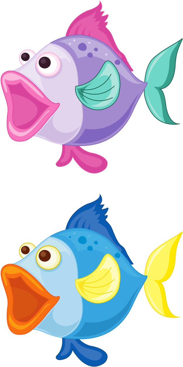 Https - //img-fotki - Yandex - Ru/get/6833/134091466 - Underwater Wall Sticker - Fish Wall Decal (639x1280)