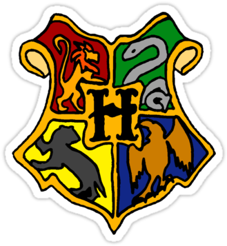 Harry Potter Hogwarts Crest Simple Design To Use For - Harry Potter Crest Simple (375x360)
