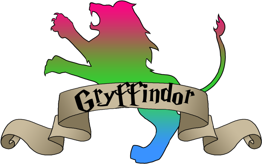 Gryffindor Poly Pride Sticker - Gryffindor Poly Pride Sticker (1000x695)