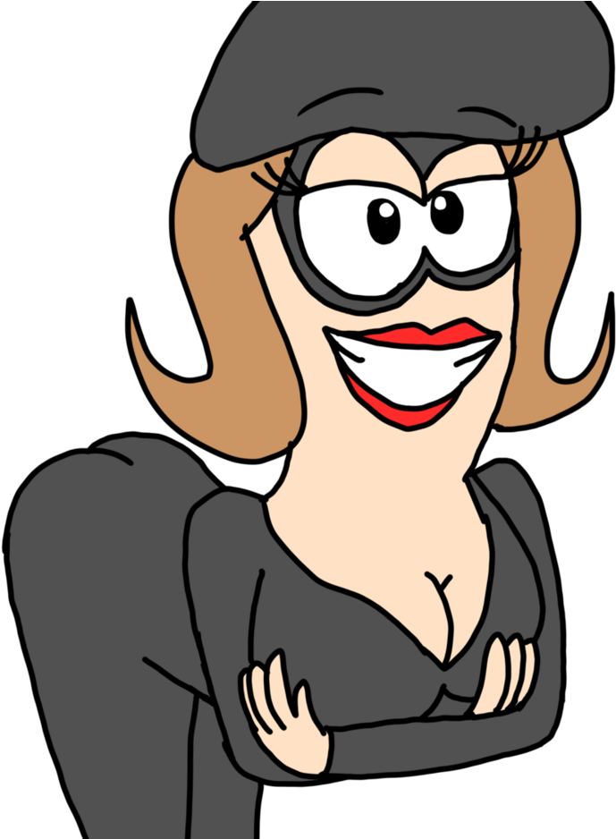 Lady Robber By Wumowumo - Cartoon (853x937)