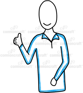 Male Thumb Up - Male Thumb Up (400x400)
