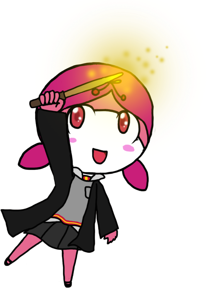 Potter Kowawa Gryffondor/gryffindor By Mukuro Chan - Cartoon (771x1037)