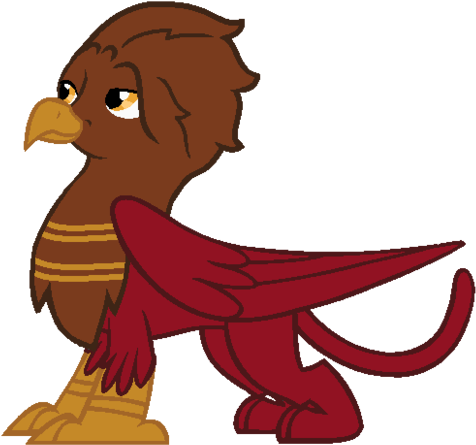 Gryffindor Griffin By Artblawk - Cartoon (600x521)