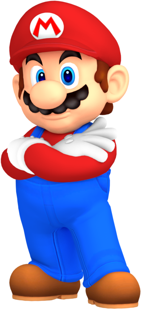 Mario Crossing His Arms By Nintega-dario - Crossed Arms Cartoon Character (779x1026)
