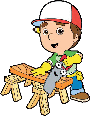 Handy Manny Print - Manny A La Obra Png (387x491)