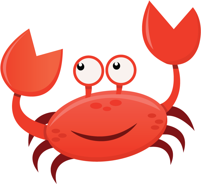 Crab $0 - - Sea Creatures Cartoons (800x800)
