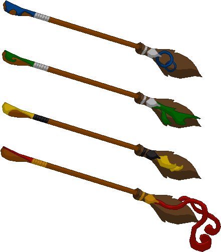 Harry Potter Quidditch Brooms Clipart - Hogwarts School Of Witchcraft And Wizardry (550x650)