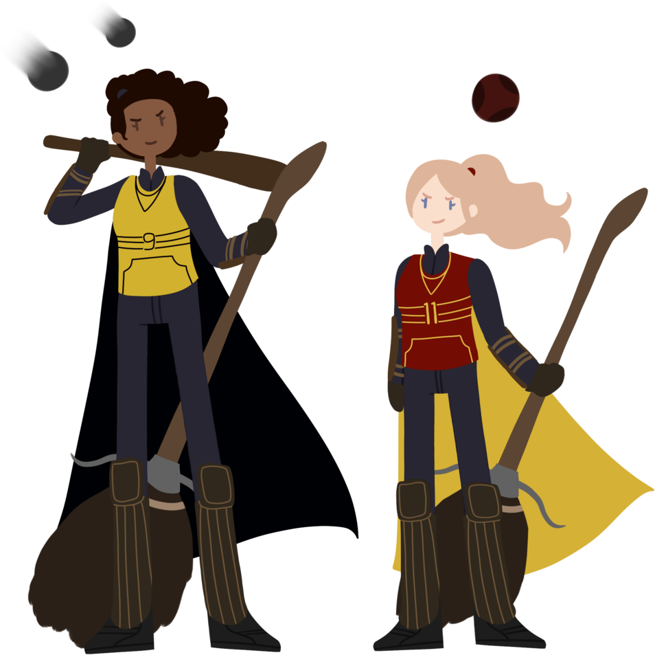 Quidditch By Bast13 Quidditch By Bast13 - Cartoon (1024x1126)